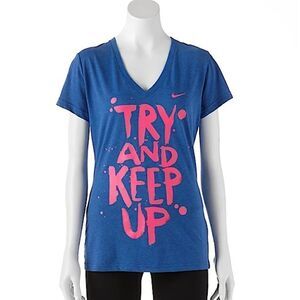NIKE Women’s Dri-FIT "Try And Keep Up" Tee